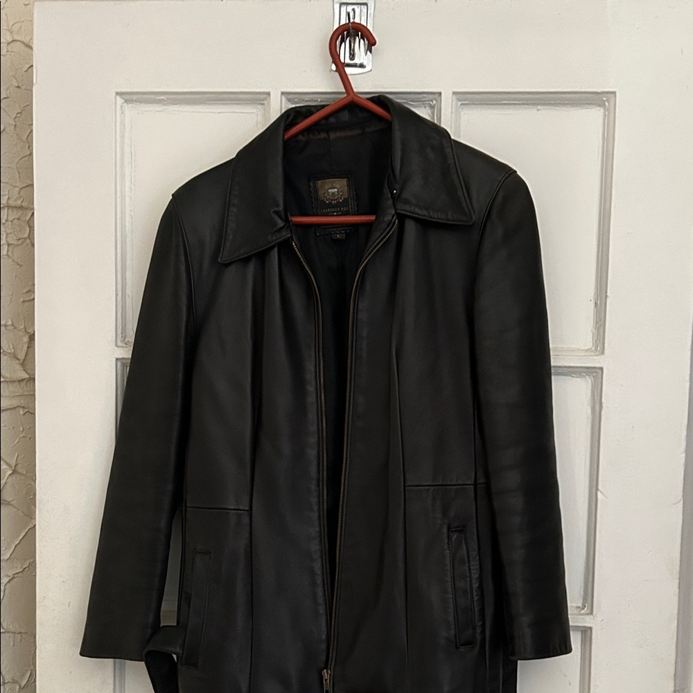 Laurence Roy Black Leather women 's Jacket
